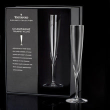 Load image into Gallery viewer, Waterford Elegance Champagne Trumpet Flutes
